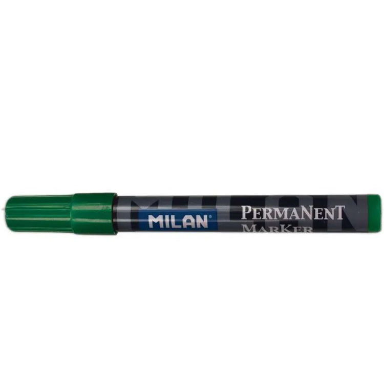Picture of 16409014 MILAN GREEN PERMANENT ROUND TIP MARKER